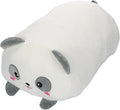 TemBe 23.6 inch Cute Large Panda Plush Stuffed Animal Pillow, Very Soft Squish Mellow Hugging Toy Gifts for Bedding, Kids Sleeping Cute Pillow (Panda)