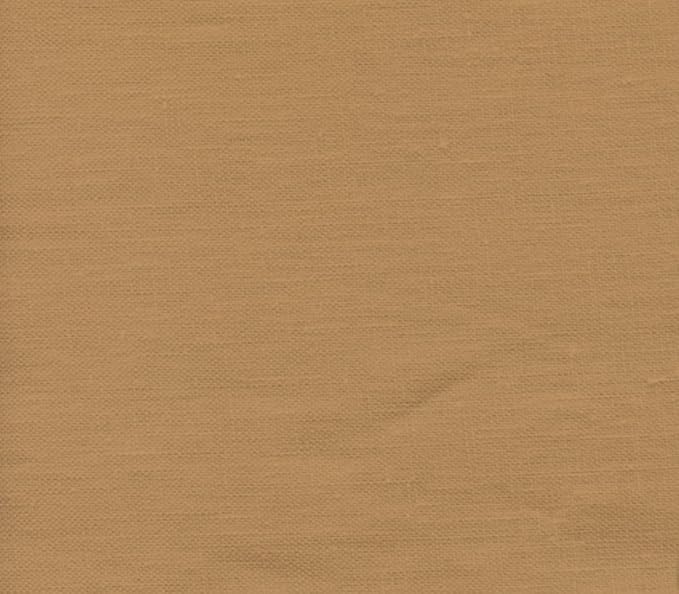 100% Linen Upholstery Fabric 7.5 oz 60" Inches Wide Perfect for Clothing and Garment DIY Arts & Craft Sold by The Yard (Camel)