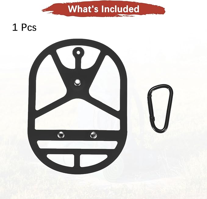 TIXIPEM Shoe Holster for Backpack [1SET] - Elastic Silicone Footwear Holder with Clip Use for Travel & Outdoors & Sports - [Black-M] Hang Extra Shoes Cleats Boots