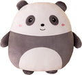 lannery Panda Plush Pillow, Panda Stuffed Animal Toy Kawaii Plushies Hugging Pillow Gifts for Room Decor Birthday, 16 inch