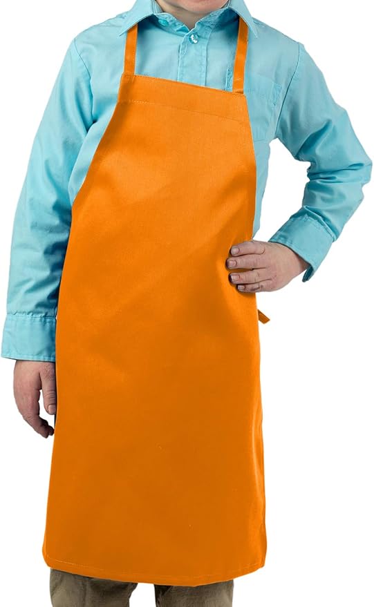 KNG Kids Cooking Apron for Girls and Boys – Medium