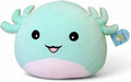 WORLD OF PLUSH 29-Inch Jumbo Axolotl Plush – Giant Stuffed Animal Toy for Kids & Adults – Soft Kawaii Squishy Plushie Pillow – Cute Axolotl Gift for Girls, Boys, Bedroom Decor