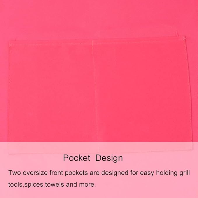 SINLAND Kids Apron with Pocket 2 Pack Children Chef Apron for Cooking Baking Painting