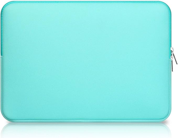 CCPK Laptop Sleeve Case for MacBook Pro 14 inch Mac Air 13 inch M4 M3 M2 M1 Compatible with Hp Lenovo Dell ASUS Computer Laptop Sleeve Bag Protective Carrying Case Cover 13-14 inch Accessories, Mint