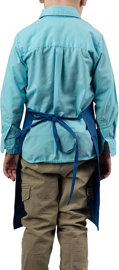 KNG Kids Cooking Apron for Girls and Boys – Medium
