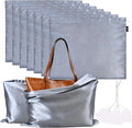 FEICHANGHAO 7 Pack Dust Bags for Handbags Storage Silk Cloth Bag With Drawstring Large Storage Pouch for Handbag Purse Shoes Boots