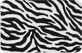 DogBuddy Waterproof Pet Mat - Ultra Absorbent, Nonslip for Dog Food and Water, Machine Washable (Large, Zebra)