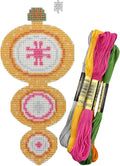 Howie's Needlepoint Needlepoint Kits, 18CT Printed Embroidery Pattern Starter Kits, Stamped Patterns Canvas Kits(Yellow Gourd,2.25x5inch)