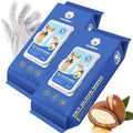 PUPMATE Pet Cleaning Glove Wipes for Dogs & Cats, Hypoallergenic Deodorizing Disposable No-Rinse Grooming Wipes, Extra Thick Bathing Wipes,Perfect for Pet Dry Cleaning,Daily Care and Travel,48 pcs