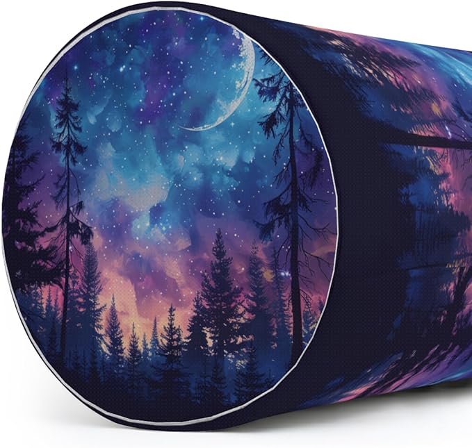 Laundry Basket Forest Galaxy Collapsible Laundry Hamper with Handles Clothes Storage Bin for Household Bedroom Bathroom College Dorms