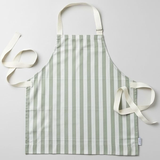Tampoco Design Kids Apron – 100% Cotton, Adjustable & Machine Washable – for Baking, Cooking, and Crafts – Ages 5–11