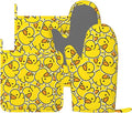 Cute Duck Kawaii Cartoon Oven Mitts And Pot Holders Set Of 4 Silicone Heat Resistant Oven Mitten Potholders Non Slip Gloves Kitchen Decor For Bbq Cooking Grilling Baking