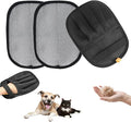 Anazzly 2Pcs Pet Hair Removal Glove with Electrostatic Technology, Pet Hair Gloves for Dogs and Cats, Washable Pet Hair Remover Tool for Sofas, Carpets, Car Seats and Bedding