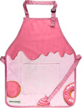 hatch & wander Kids Apron | Fun Kids Aprons for Cooking or Gardening | 4 Fun Designs & 2 Sizes | Kids Painting Apron