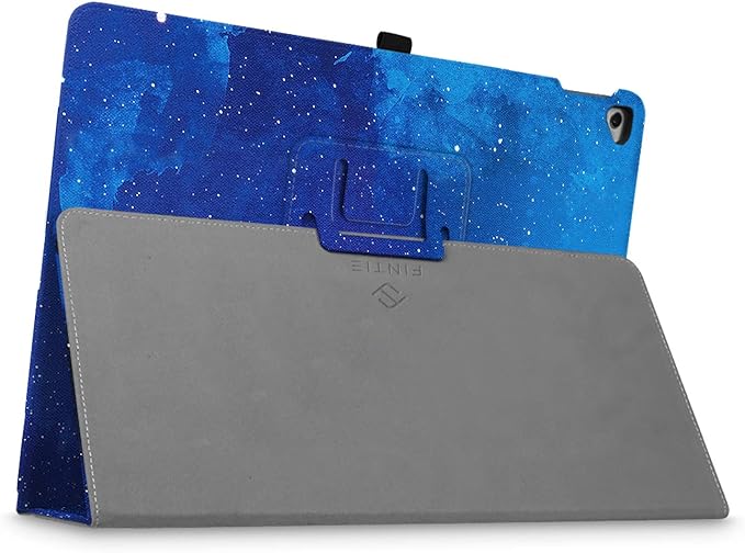 Fintie Folio Case for iPad Pro 12.9 (2nd Gen) 2017 / iPad Pro 12.9 (1st Gen) 2015 - [Corner Protection] Premium PU Leather Smart Stand Protective Cover with Auto Sleep/Wake (Starry Sky)