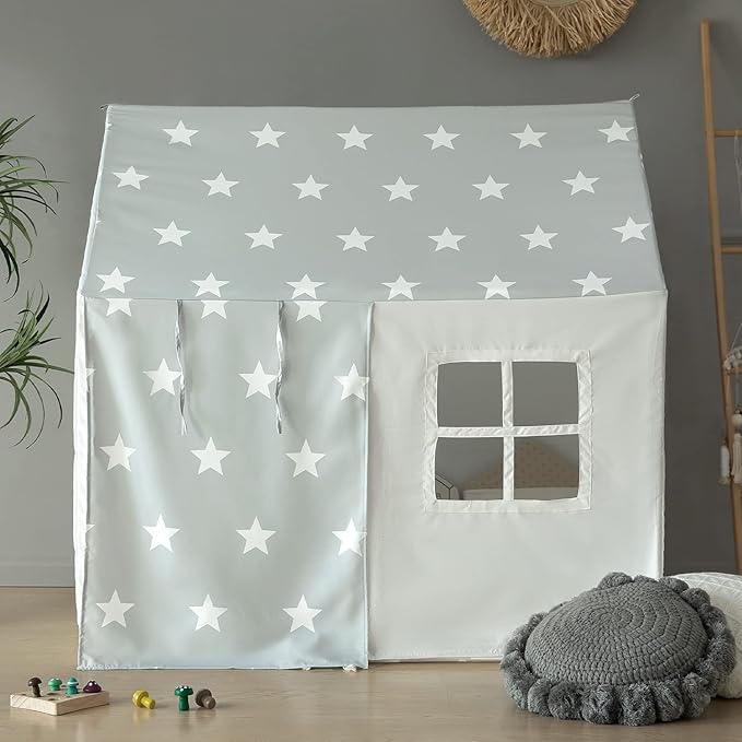 Play Tent for Kids Tent Large Playhouse Indoor Tent for Toddler Play House Tents Children Play Tent Toys for Boy Girl Birthday House Gift