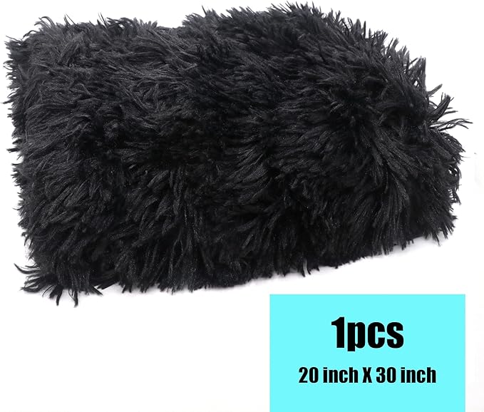 Petbuy Pet Dog Bed Blankets, Fluffy Fleece Dog Throw Blankets Sleep Mat,Soft Puppy Blankets Cat Kitten, S M L XL,Fuzzy Reversible Sherpa Blanket for Bed, Couch, Sofa, Travel,Washable & Lightweight