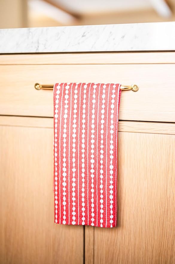 Desert Aqua || 2 Pack Double Sided|| Not Your Ordinary Dish Towels || Waffle Weave Microfiber || Tea Towels || Highly Absorbent || Hanging Loop || Dish Cloths|| Designer Prints|| Flower Garden