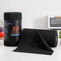 Tigona 80 Pack Microfiber Cleaning Cloth Roll Reusable Paper Towels 12"x12" Tear Away Cloth,Absorbent Dish Rags for House Kitchen,Wash Cloths,Lint Free Rags for Window Cars Cleaning Supplies
