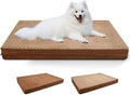 Sytopia Washable Indestructible 36" Dog Bed for Large Dogs – Double-Sided Plush, Waterproof, Removable Cover, Thick Orthopedic Support, Durable Multi- Size Comfort Clearance Indoor Flat Dog Bed