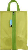 pack all Kids Shoe Bag for Travel, Water-Resistant Shoe Pouch for Gym, Odor-Resistant Soccer Cleats Bag for Sport, Cute Design for Girls, Boys, Toddlers (Green)