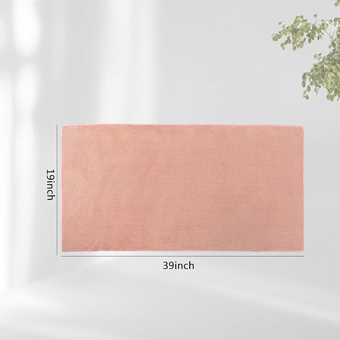 Laojbaba Microfiber Hair Towel Quick Dry Hair Towel Hair Drying Towels Suitable for All Kinds of Hair Ultra Absorbent Long and Thick Hair 20X40inch Lotus Root Pink (1pcs)