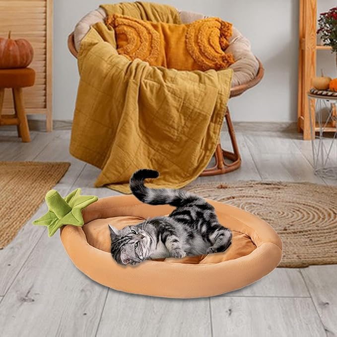 IEUDNS Dog and Cat Bed Mat Pet Kennel Pad Fleece Carrier Liner Cushion Soft and Comfortable for Small Dogs Crate Cage Kennel Garden, M