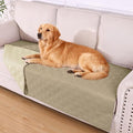 hyha Waterproof Dog Bed Blanket, Soft Pet Blankets, Waterproof Couch Cover for Dogs, Reversible Sofa Covers Washable for Furniture (40x90 Inch, Taupe/Beige)