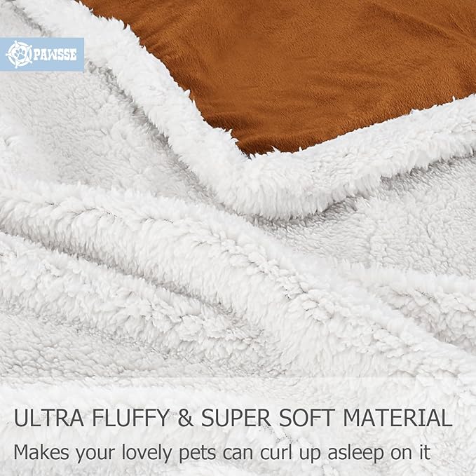 Kritter Planet Dog Blankets for Small Dogs, Soft Puppy Blanket, Pet Blankets for Cats, Lightweight & Washable, Perfect for Dog Beds, Car Seats, Creat, 30x40 inches
