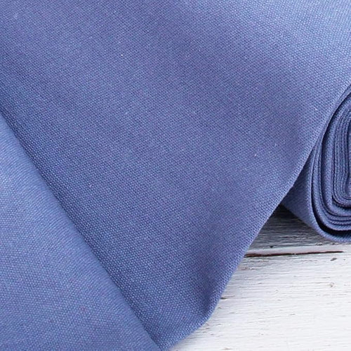 3 Yard Cut of Threadart Linen Fabric - Premium Cotton Linen Fabric for Embroidery, Cross Stitch, Apparel, Canvas, Home Décor- 55" Width - Denim