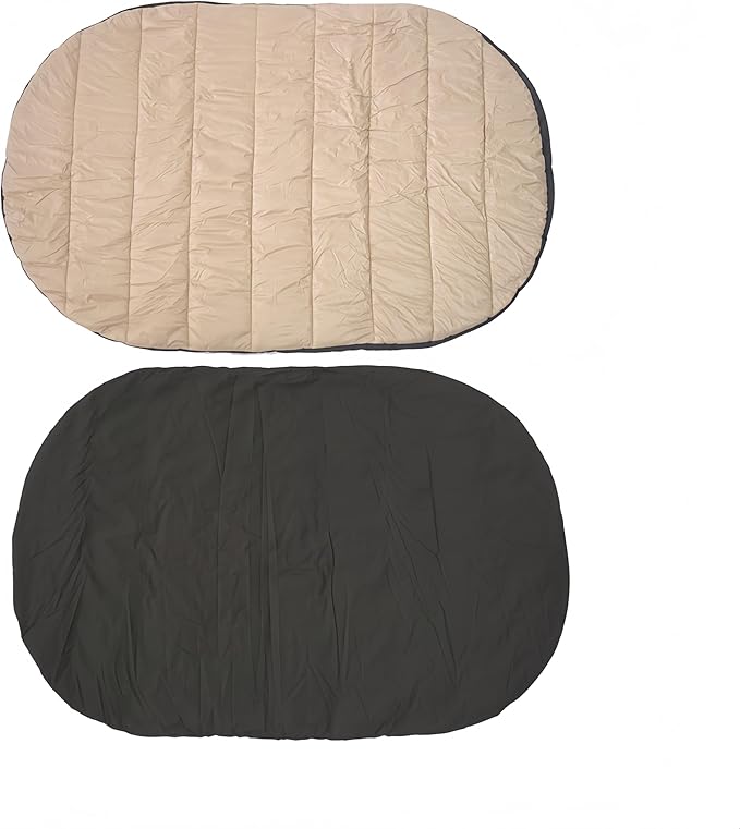 Outdoor Dog Bed, Camping Dog Bed,33.46“ x 27.26“, Washable & Foldable& Stain-Resistant, Waterproof Pets Mat, Indoor Outdoor Use, Easy Carry, Ideal for All Breeds, Reversible Portable Mat for Dogs