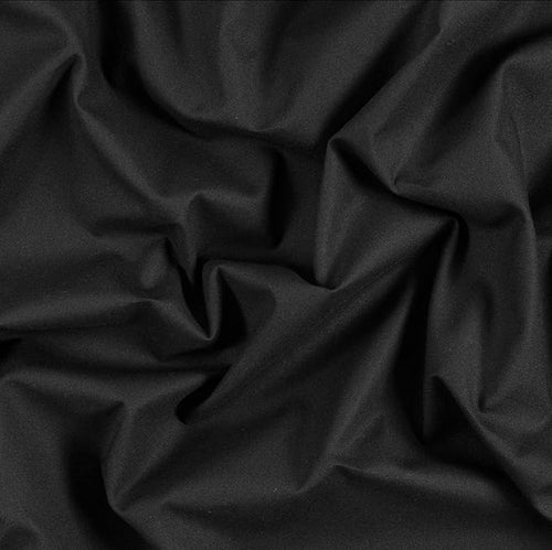AK TRADING CO. Muslin Fabric/Textile - Draping Fabric - Black 5 Yards Medium Weight - 100% Cotton (60in. Wide)