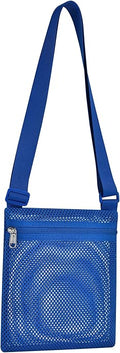 USPECLARE Heavy Duty Semi-Transparent Mesh Purse See Through Mesh Crossbody Bag
