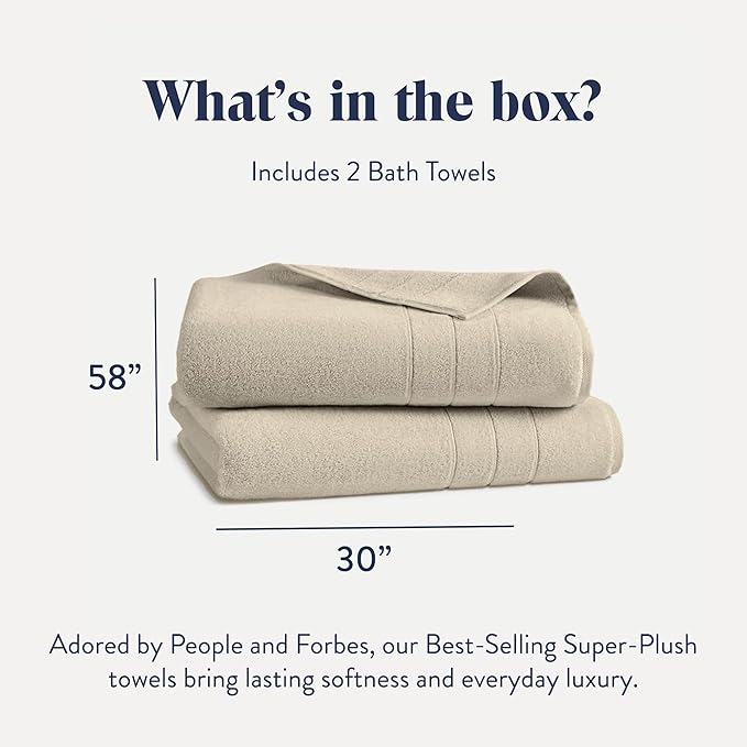 Brooklinen Super-Plush Turkish Cotton Bath Towels