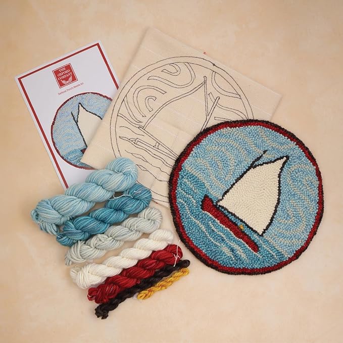 The Oxford Company Punch Needle Kit (Sailboat)