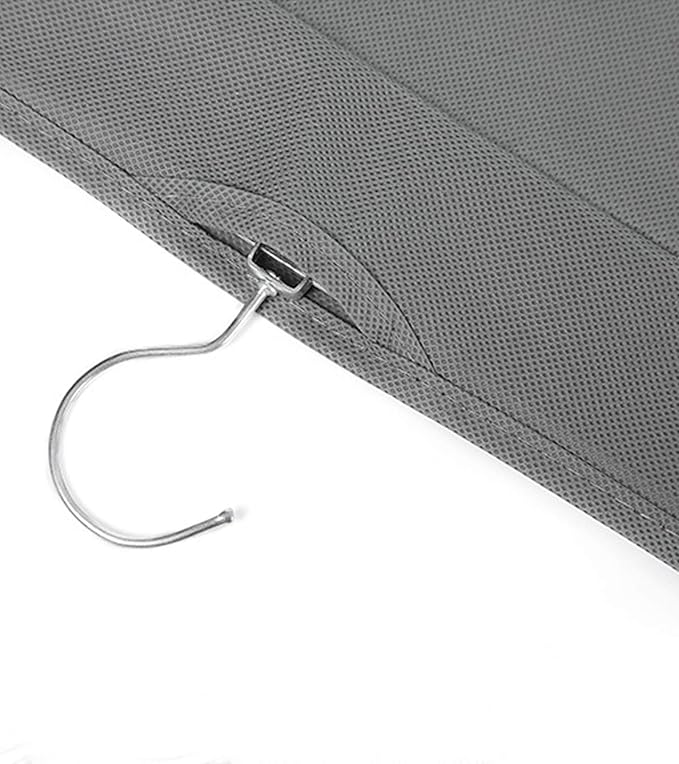 ST-BEST-P Handbag Storage Hanging Purse Organizer Bedroom Organization Dust-Proof Holder Bag for Wardrobe Closet (Grey-2Pack)