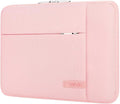 Lacdo Laptop Sleeve Case for 14 inch New MacBook Pro M5/M4/M3/M2/M1 Chips Pro Max A3434 A3112 A3401 A3185 A2918 A2992 2025-2021, 13.8" 13.5" Microsoft Surface Laptop 7th 6 5 4 3 Computer Bag, Pink