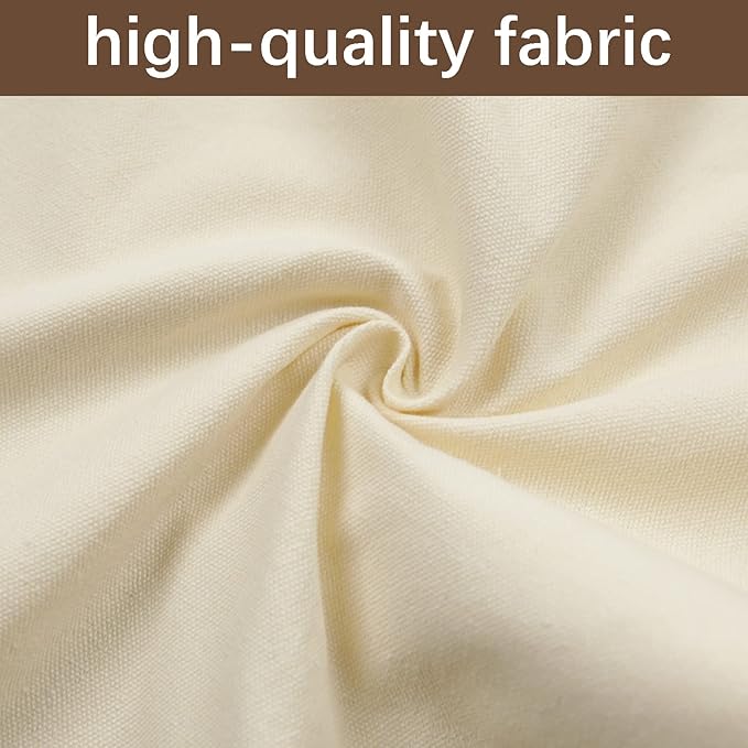 OKBA 10-Pack Blank Reusable Grocery Shopping Cloth Bags canvas tote bags Bulk DIY custom