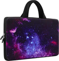 iColor 14 15 15.4 15.6 inch Laptop Bag Sleeve Handle Chromebook Case Protect Pouch Holder Notebook Sleeve Neoprene Chromebook Cover Soft Carrying Travel Case Galaxy ICB-15