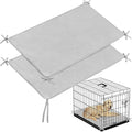 Waterproof Dog Crate Mat with Rope 2 Pack (36’’X23’’), Washable Pee Pads for Dogs, Non-Slip Training Pads for Dogs, Fits 36 Inch Dog Crate
