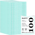 GLOYY Disposable Dish Cloth and Cleaning Handi Wipes, 100ct, Multi-Use Rags for kitchen, Bathroom and Windows, Green