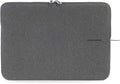 TUCANO Melange Neoprene Sleeve Comp. with MacBook Pro 16” / Laptop up to 15.6”, 4mm Thick, Anti-Slip, Anti-Scratch Grey Black