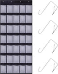 Teikou 35Large Pockets Over The Door Shoe Organizer, Mesh Pockets Shoe Holder Rack, Capacity Shoe Hanging Storage，door shoe rack With 4 Metal Hook.