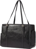 Lasaviin Fashion Dog Purse Pet Carrier Leather Bag for Small Dogs Cats Puppy, Portable Tote Bag Airline Approved Soft-Sided Carriers (Black)