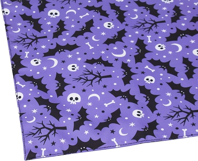 ADOGGYGO 2 Pack Halloween Dog Bandanas, Reversible Triangle Dog Scarf Accessories Halloween Bandanas for Large and Extra Large Dogs Pets (X-Large)