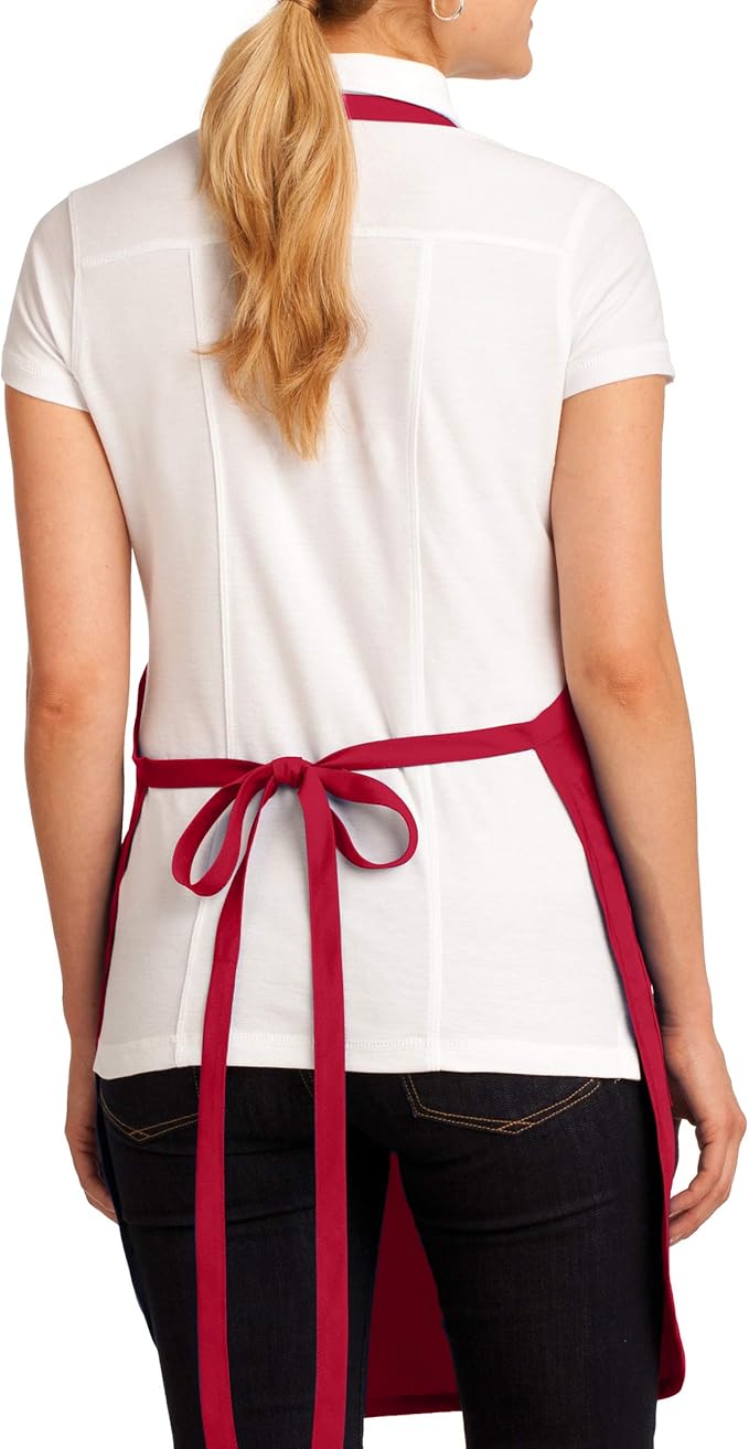 TEEAMORE Custom Aprons for Women Men Add Your Text Personalized Chef Kitchen Apron