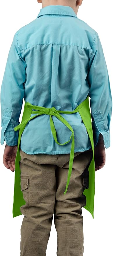 KNG Kids Cooking Apron for Girls and Boys – Medium