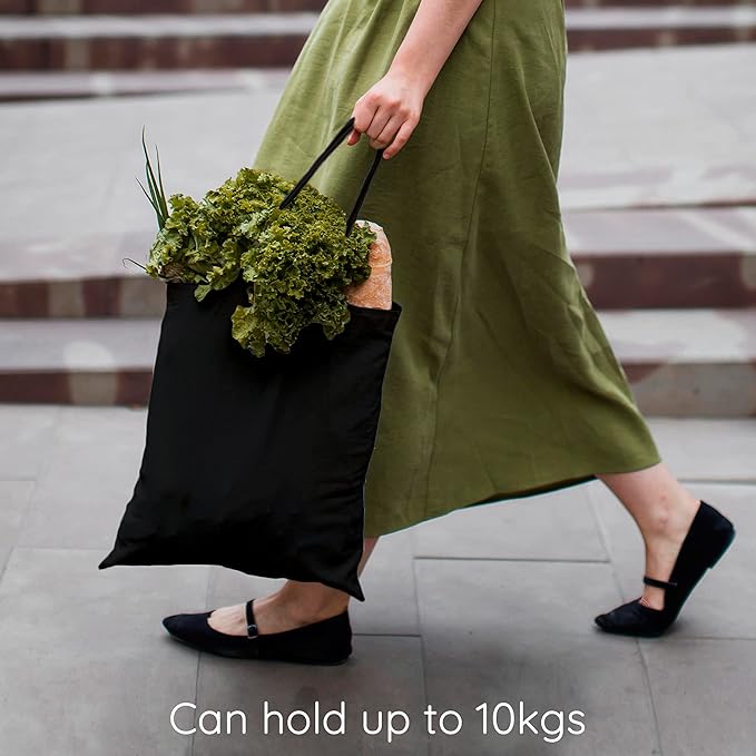 Eco Right Tote Bag for Women, Reusable Grocery Bag, Canvas Tote Bag for Shopping, Cotton Bag for Daily Use, Gifts for Women