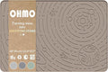 OHMO Dog Food Mat, Silicone Waterproof Cat Food Mat, Non-Skid Spill Proof Pet Feeding Mat for Food and Water, Easy to Clean Dog Placemat(Beige, 23.6" x 15.8")