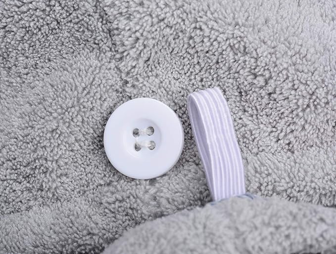 HOPESHINE Hair Drying Towel Twist Women's Soft Shower Microfiber Towels for Hair Turban Wrap Fast Drying Ultra Absorbent Cap Great Gift for Women (3-Pack Dark Grey+ Grey+Purple)